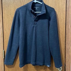 Mens Eddie Bauer grey sweater